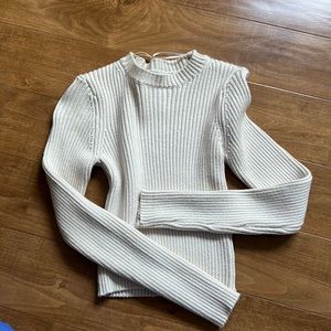 THICK KNIT / FITTED ZARA SWEATER